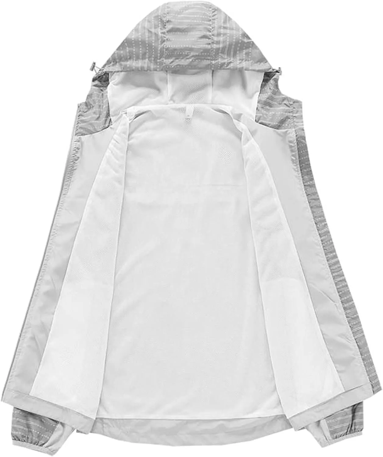 Rain Jacket for Men Big and Tall Waterproof Raincoat with Hood Lightweight Rain Shell Jacket Raincoat for Golf Hiking