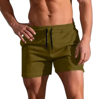 Running Shorts for Men 3 Inch Quick Dry Athletic Lightweight Workout Gym Active Short Pants Beach Outfits with Pockets