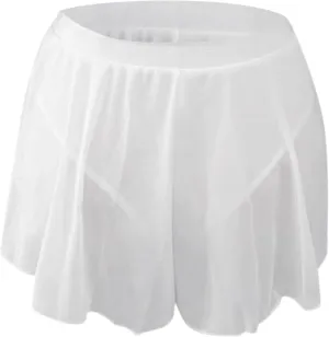 sexy lingerie for women naughty outfits Pleated Mini Skirt Lingerie Plaid Skirts High Waist Mini Pleated Lace Skirt Naughty Skirt for Schoolgirl sexy lingerie for women White XX-Large