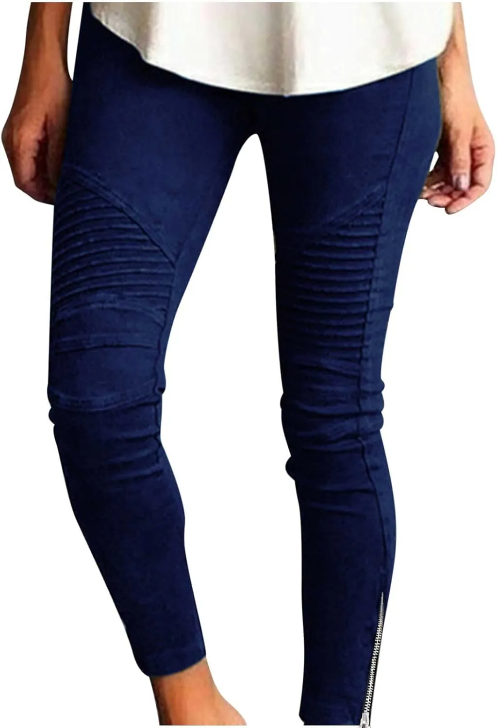 SMIDOW High Waisted Leggings for Women Plus Size Seamless Scrunch Butt Gym Yoga Pants Stretch Pull-on Jeggings Activewear