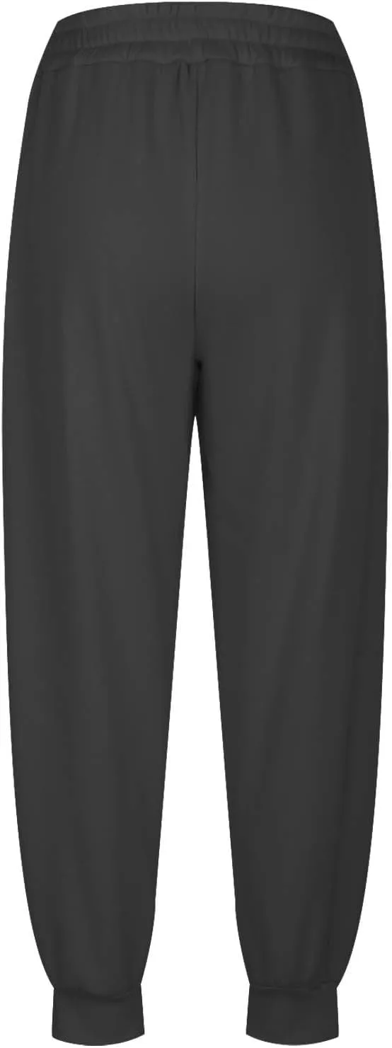 Sweatpants for Women Cinch Bottom Drawstring Elastic Waist Pants Athletic Joggers Pants Lounge Trousers with Pockets