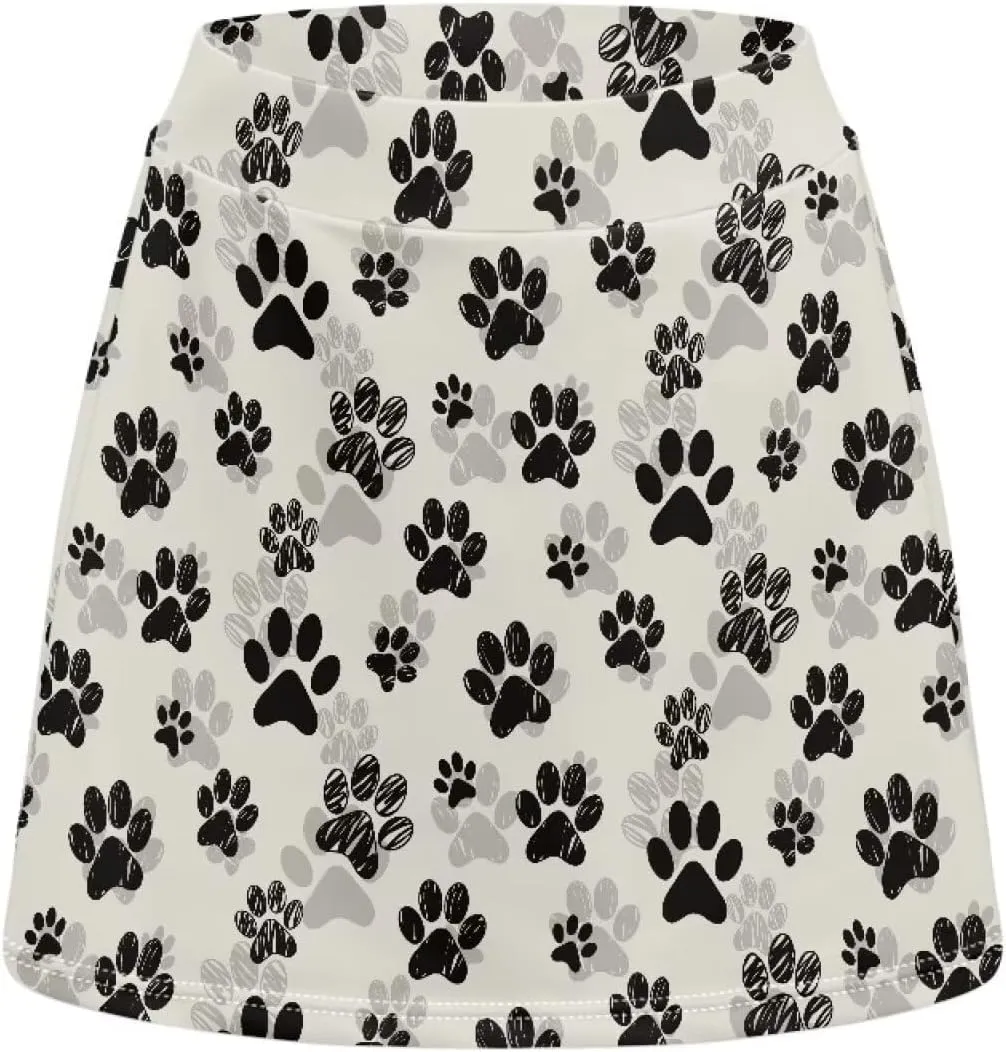 Tennis Skirts for Women High Waisted Athletic Golf Skorts with Pocket Quick Dry Workout Pickleball Skirt Activewear