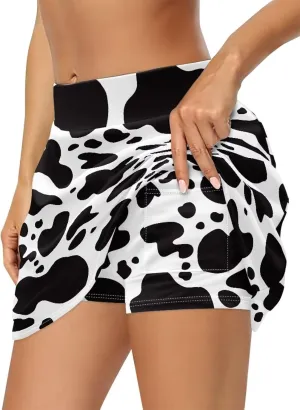 Tennis Skirts for Women High Waisted Athletic Golf Skorts with Pocket Quick Dry Workout Pickleball Skirt Activewear