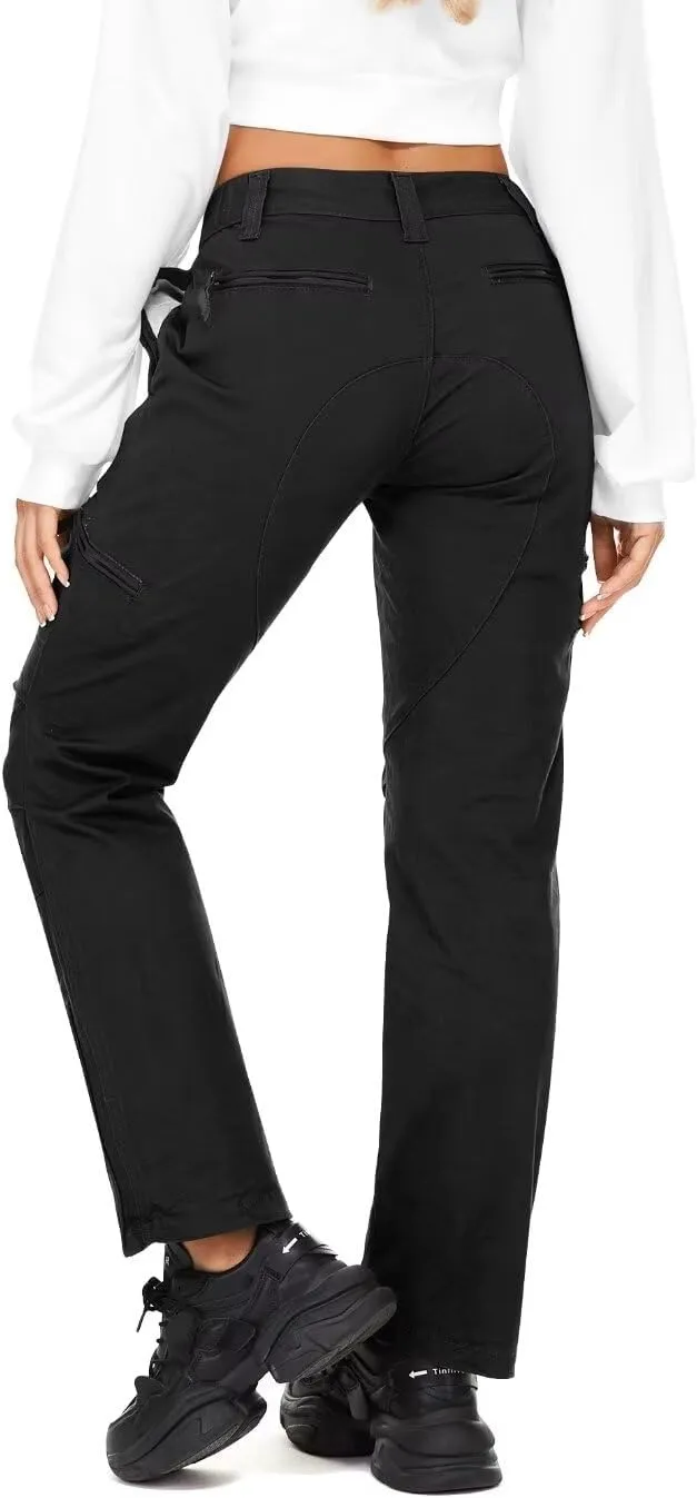 TRGPSG Cargo Pants Women, Parachute Pants for Women Casual Pants Y2K Pants Grunge Clothes with Multi Pockets