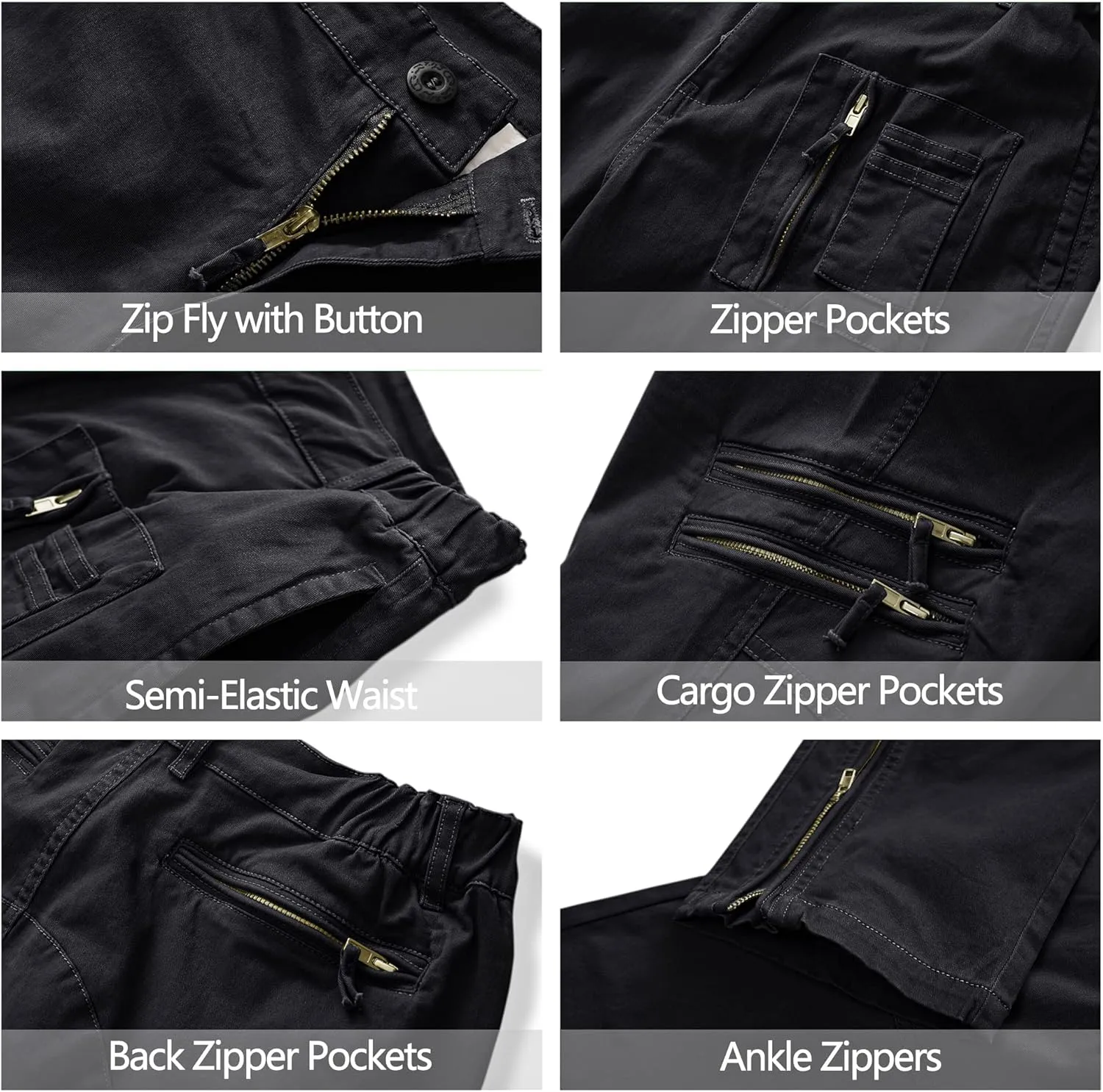 TRGPSG Cargo Pants Women, Parachute Pants for Women Casual Pants Y2K Pants Grunge Clothes with Multi Pockets