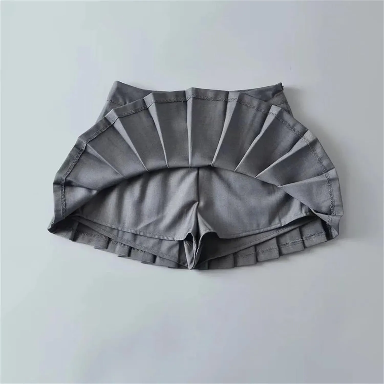 Women's Casual Mini Short Skirt Pleated Skirts for Women Elastic Sexy Pencil Club Skirts