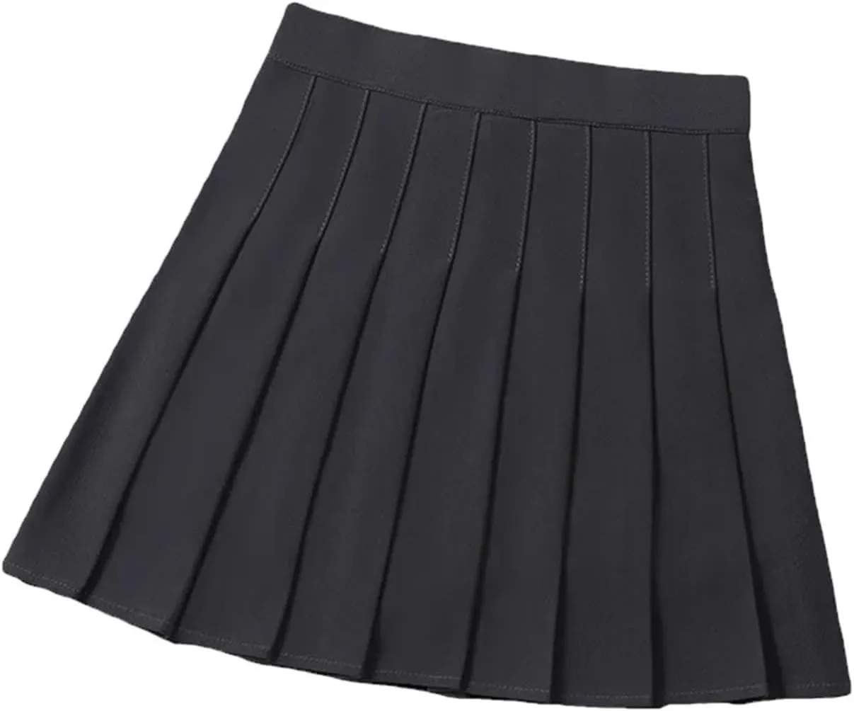 Women's Casual Short Skirts for Women Pleated High Waist Sexy Mini Skirt Athletic Short Dress