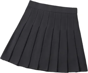 Women's Casual Short Skirts for Women Pleated High Waist Sexy Mini Skirt Athletic Short Dress