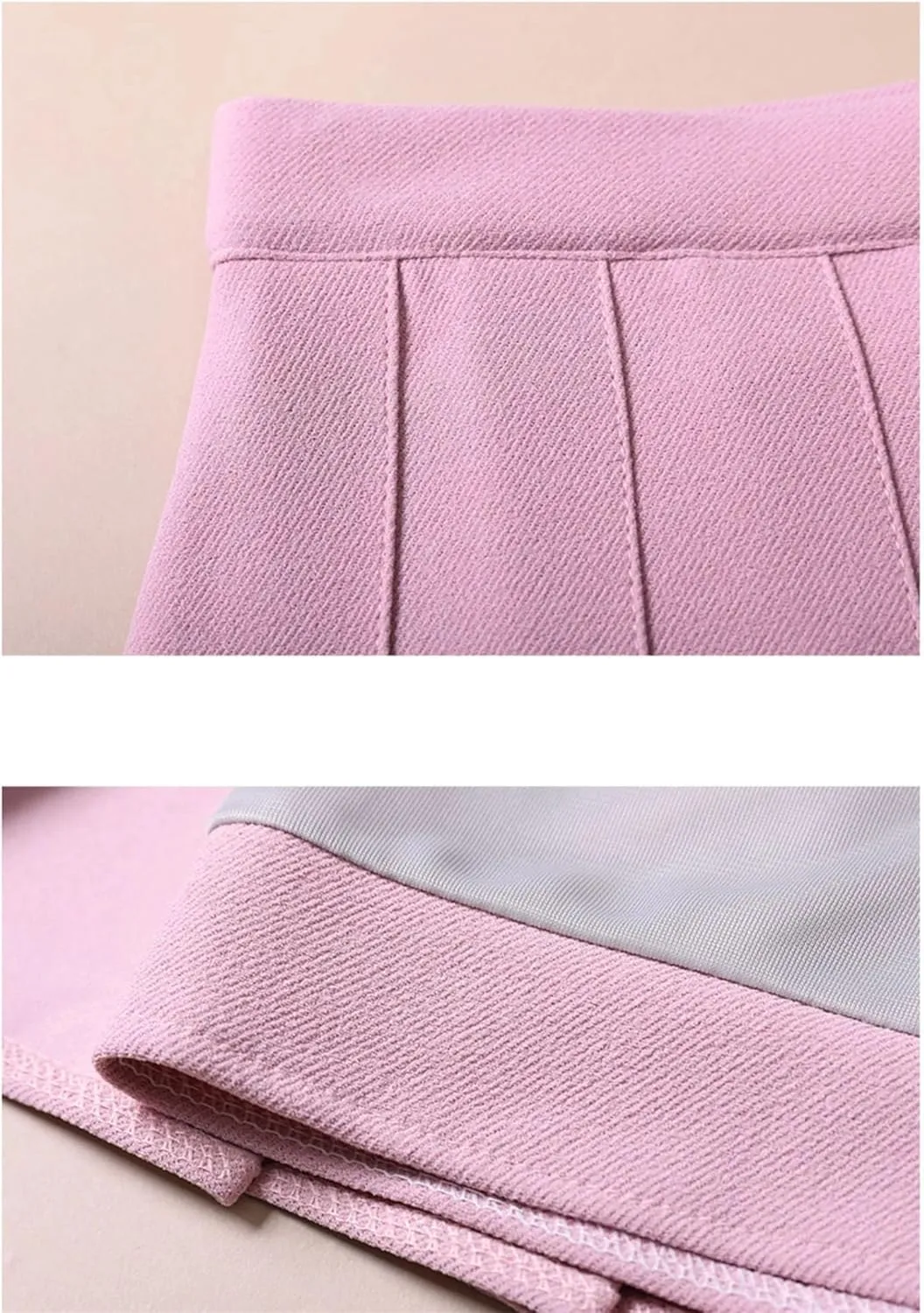 Women's Casual Short Skirts for Women Pleated High Waist Sexy Mini Skirt Athletic Short Dress