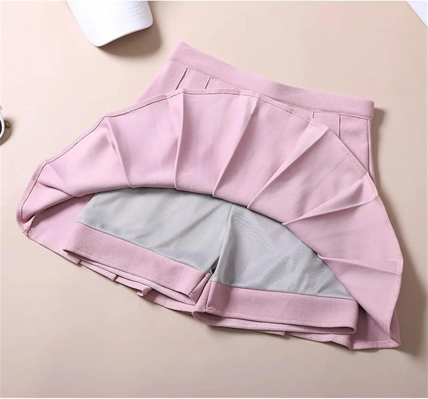 Women's Casual Short Skirts for Women Pleated High Waist Sexy Mini Skirt Athletic Short Dress