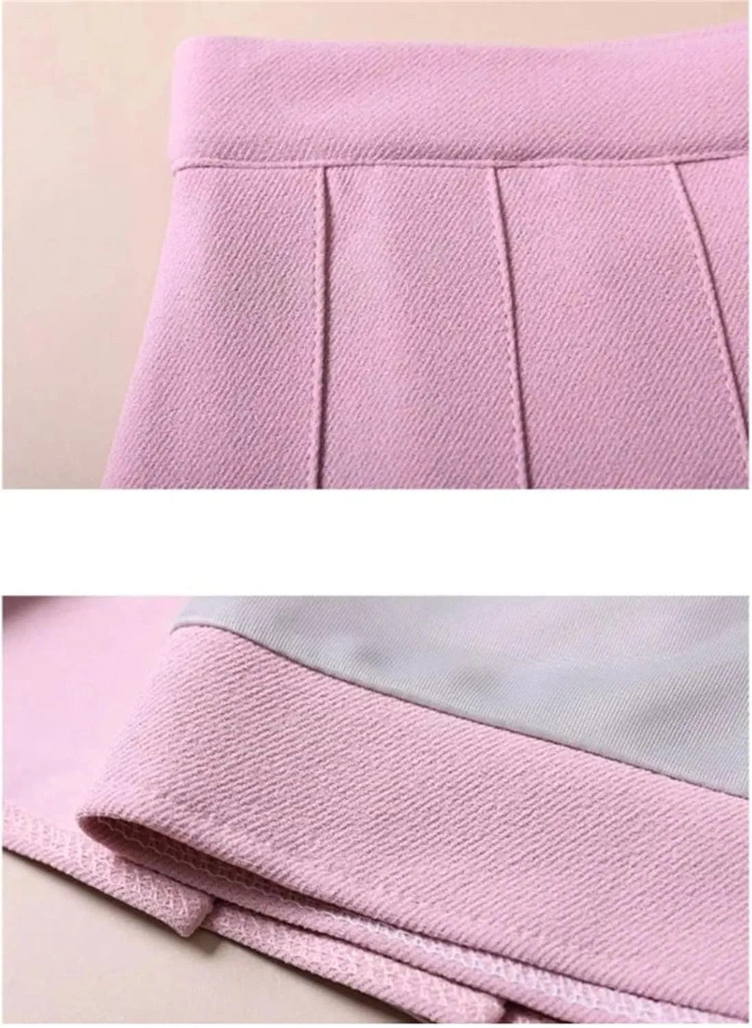 Women's Casual Short Skirts for Women Pleated High Waist Sexy Mini Skirt Athletic Short Dress