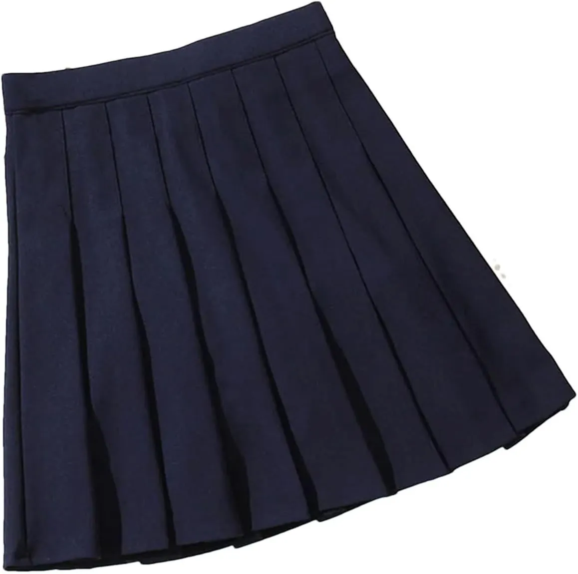 Women's High Waist Mini Skirts for Women Pleated Athletic Skirts Large Size A-Line Skirt