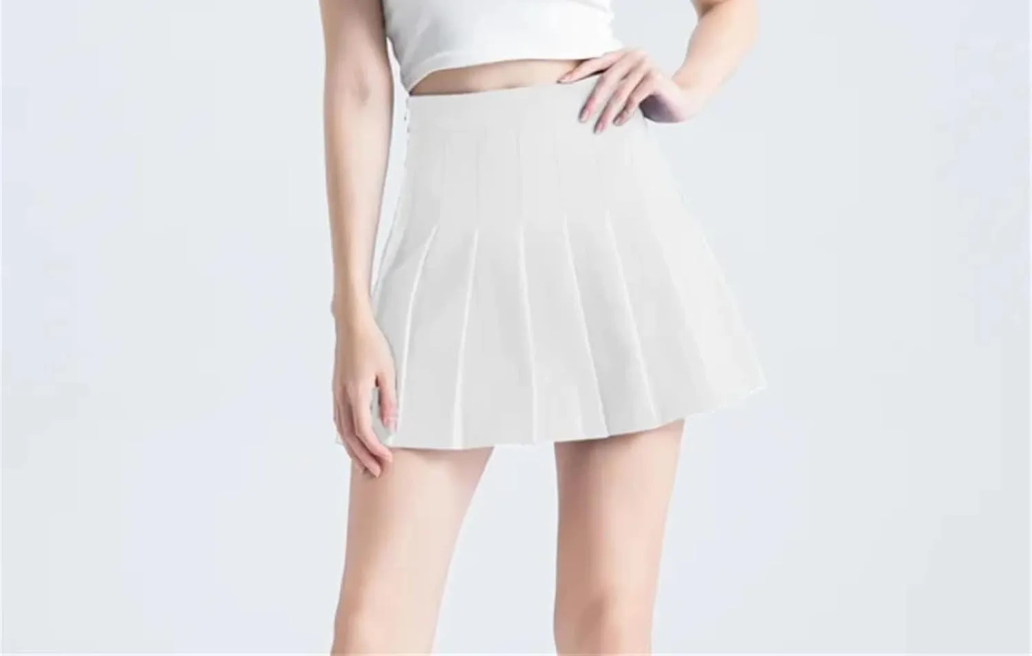 Women's Sexy Mini Pleated Short Skirts for Women Sports Tennis Golf Skirts High Waist Mini Skirts
