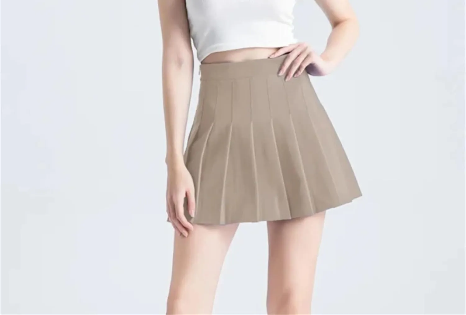 Women's Sexy Mini Pleated Short Skirts for Women Sports Tennis Golf Skirts High Waist Mini Skirts