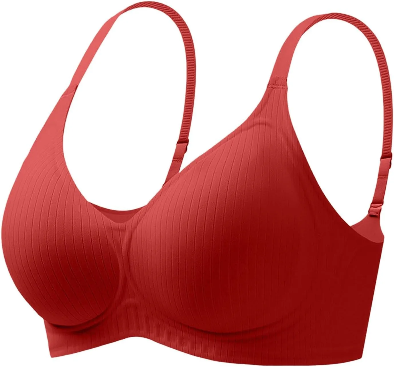 Womens Underwear and Bras Lined Strappy Sports Bras Stretchable Seamless Seniors High Support Thermal Underwear