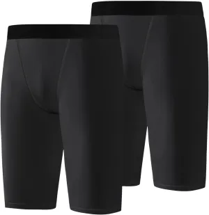 Youth Boys Compression Shorts,Spandex Athletic Kids Running Compression Underwear Sport Base Layer